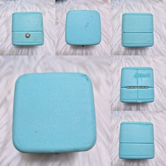 10 x Tiffany & Co. Blue Velvet Empty Ring Box Set SINGLE SLOT Read Description - Picture 6 of 13